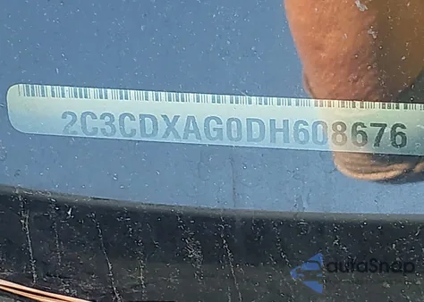 2014 Dodge Charger Police z USA, uszkodzony, nr VIN 2C3CDXAG4EH207858